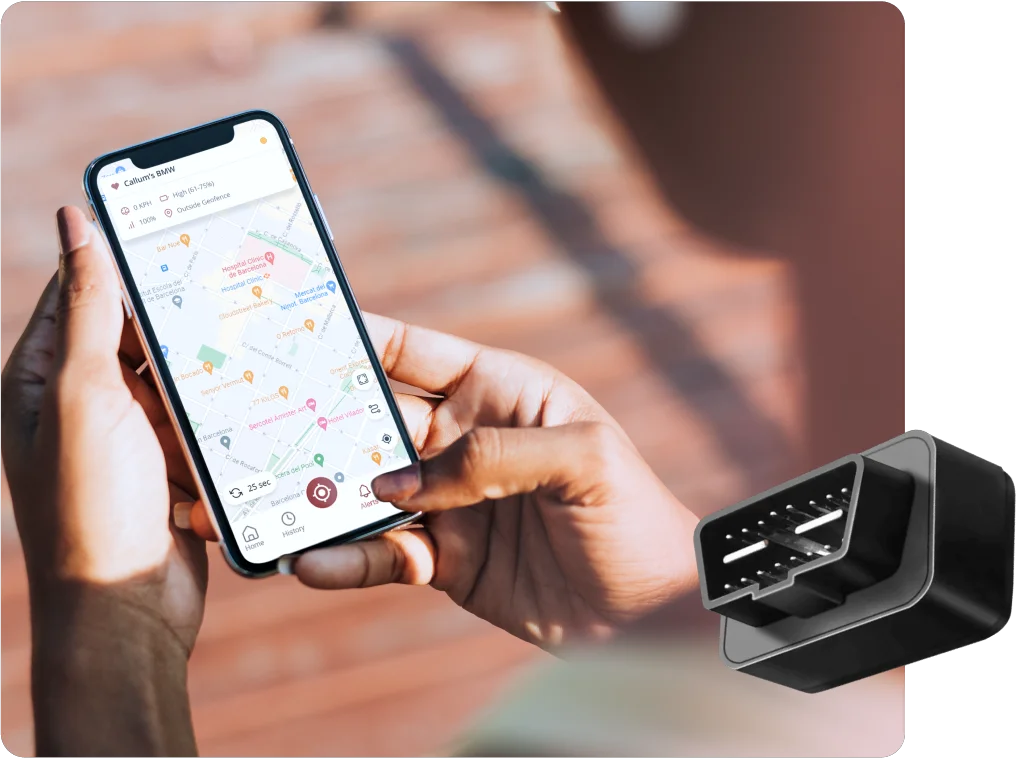 Track app screenshot
